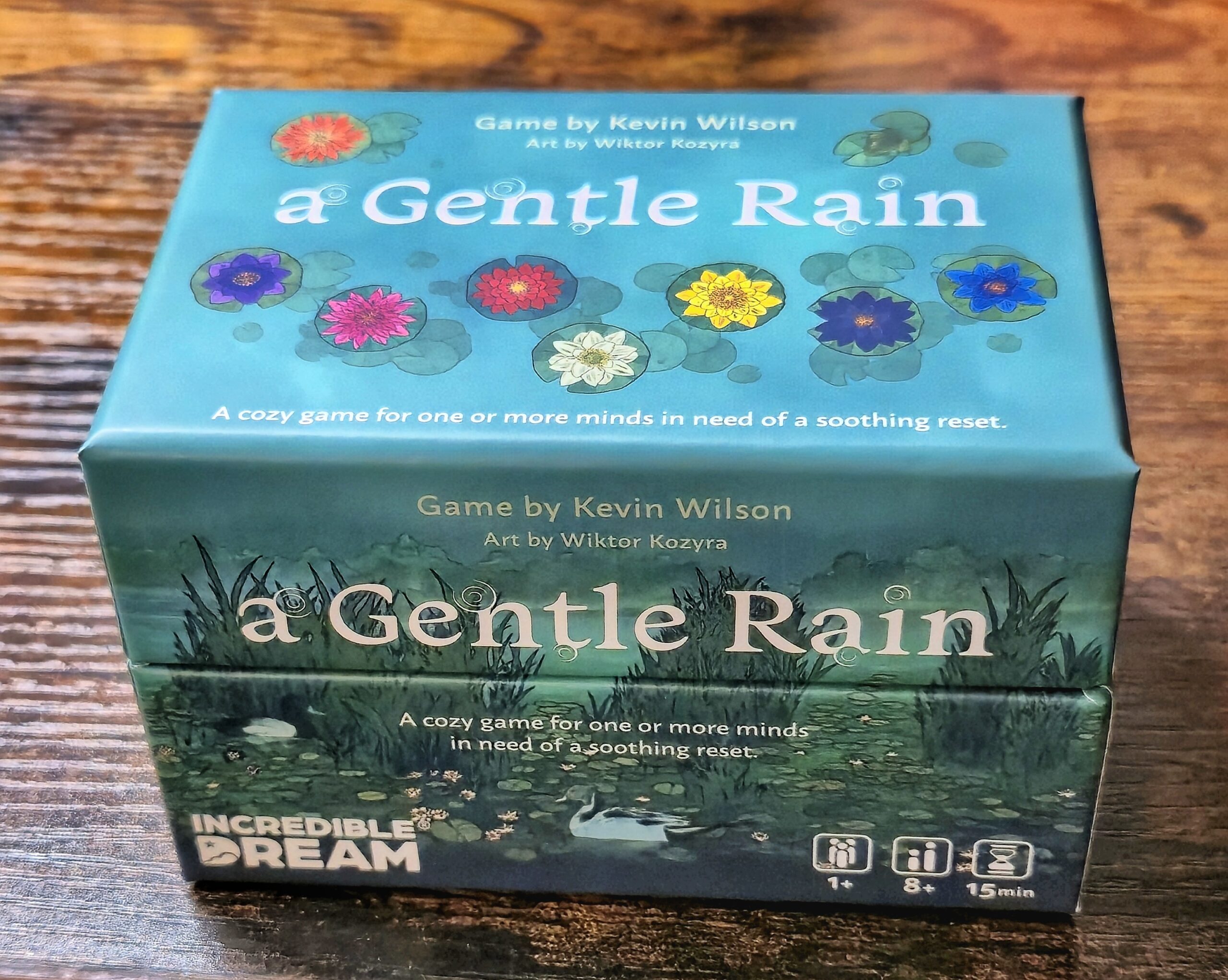 a_gentle_rain_box Schachtel des Spiels "A Gentle Rain"