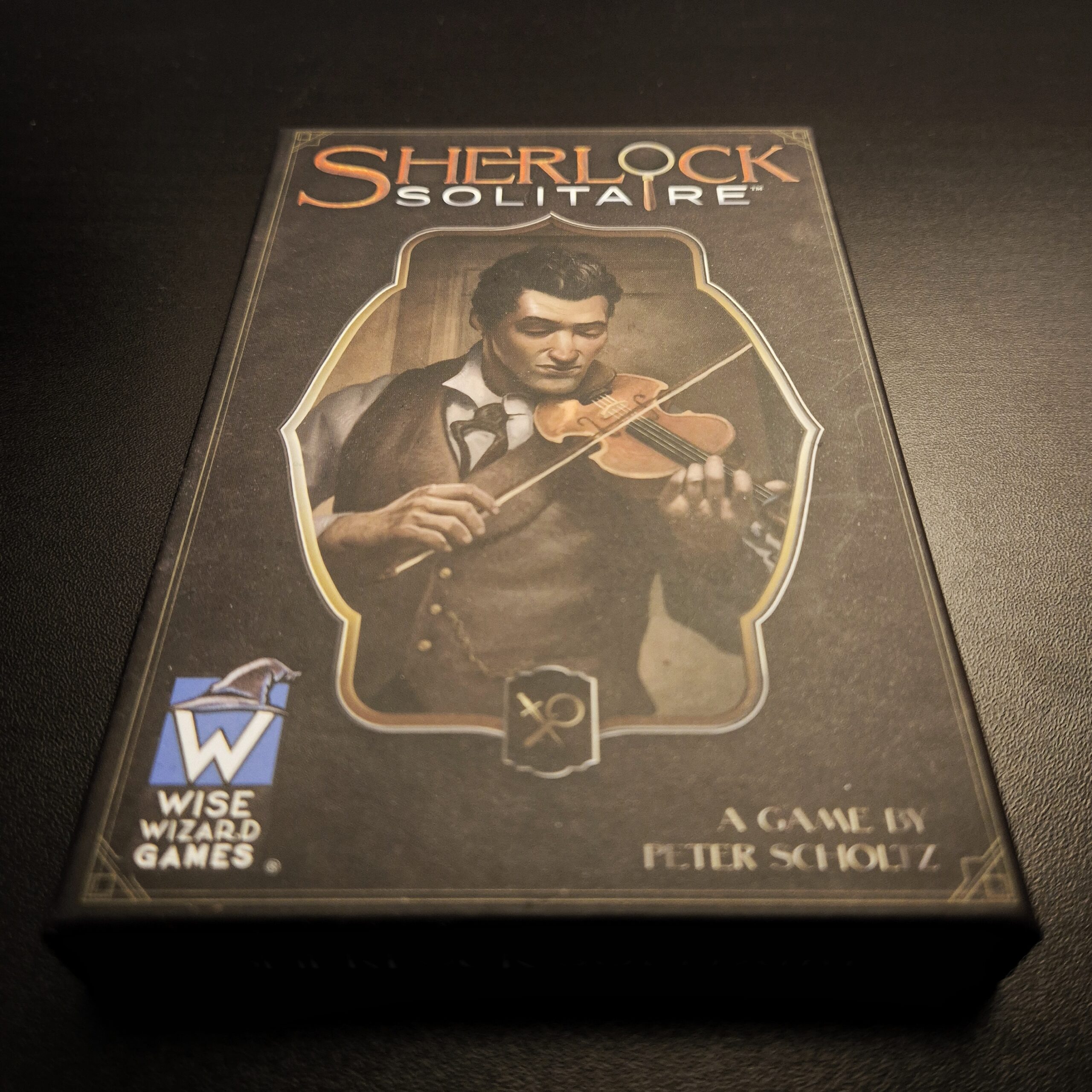 Sherlock_Solitaire_Box Schachtel "Sherlock Solitaire"